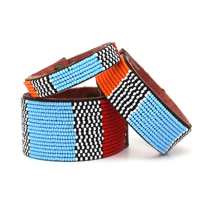 Perlenarmband - Atlas Bunt - M - Kenia