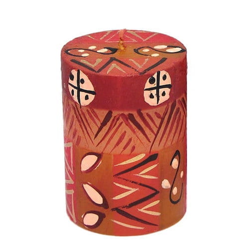 Bunte Kerzen - BONGAZI - Handbemalt 5x7cm Bunte Kerzen - BONGAZI - Handbemalt 5x7cm
