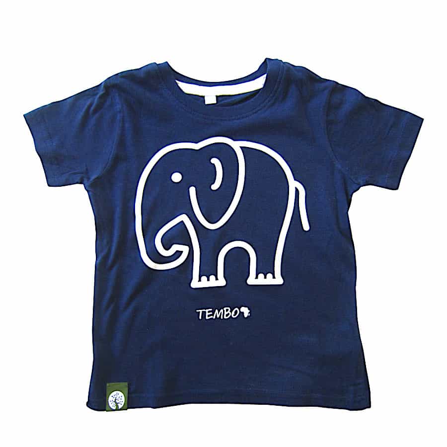 Tembo - Unisex - Blau - Organic Shirt Tembo - Unisex - Blau - Organic Shirt