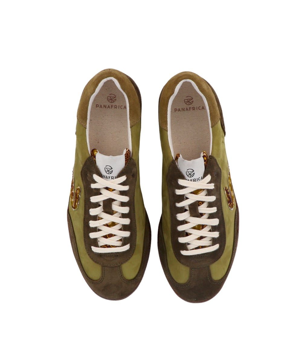 African Fair Trade Sneaker - Sahara Kaki