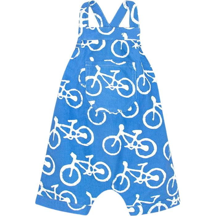 Bio Baby Strampler - Bikes - Blau Bio Baby Strampler - Bikes - Blau