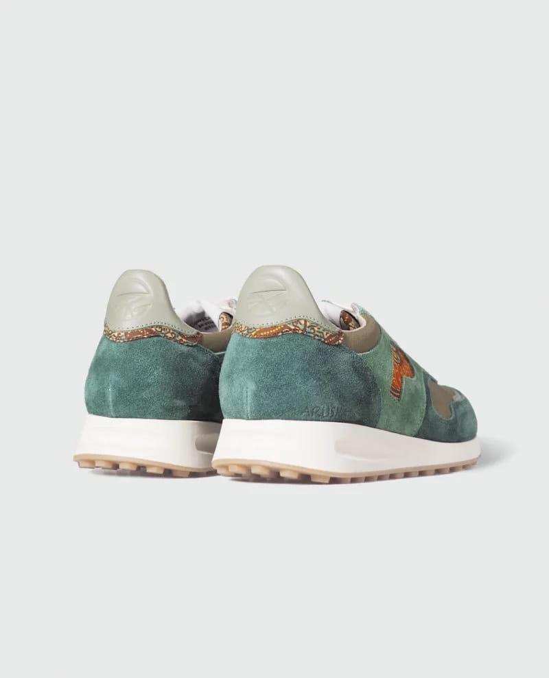 African Fair Trade Sneaker - Arusha Verde