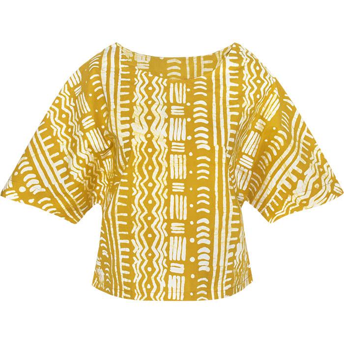 Bio Blusen Damenbluse Global Mamas Kama Fairtrade Ethno Organic Blouse