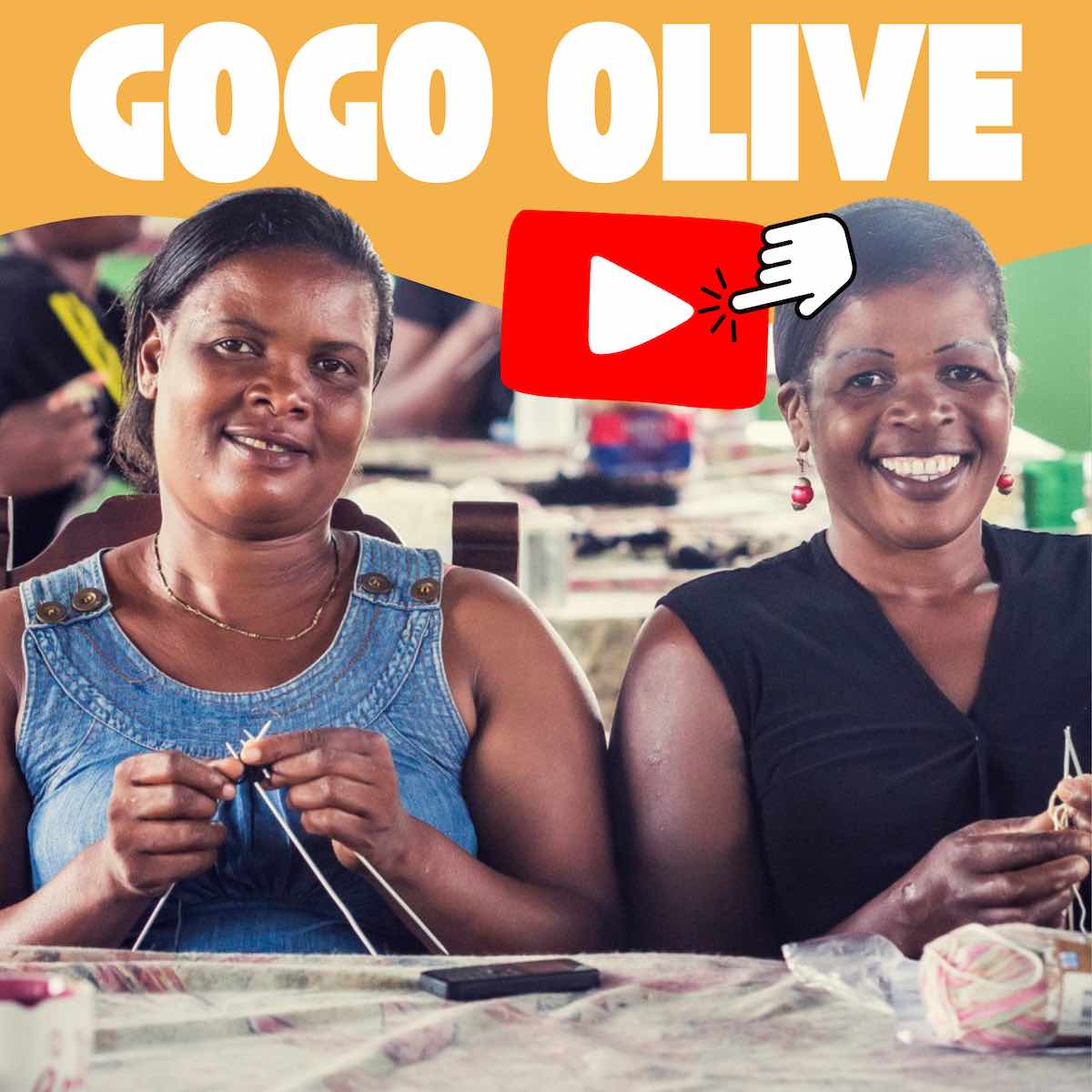 Gogo Olive Simbabwe Knit Gogo Olive Simbabwe Knit