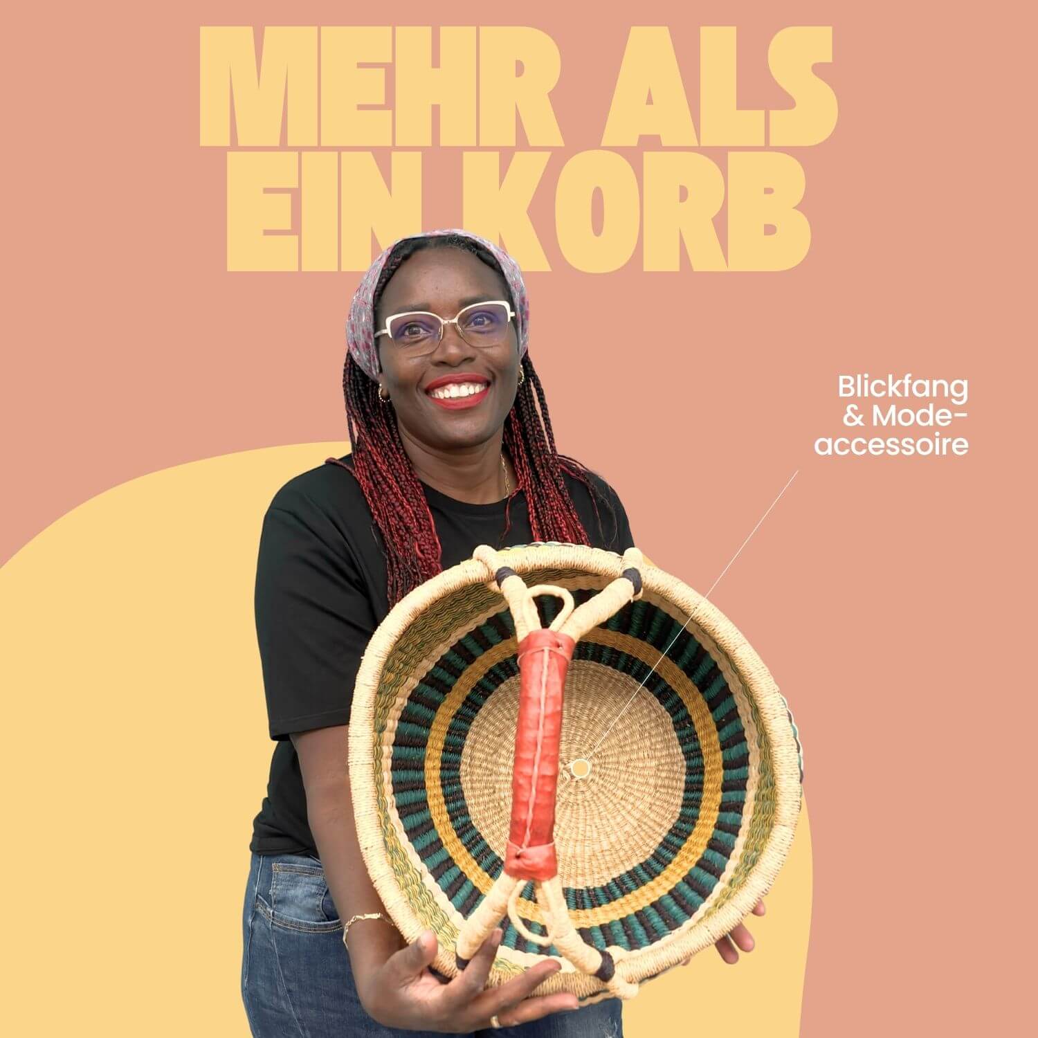 Bolga Korb - New Ho - Rund
