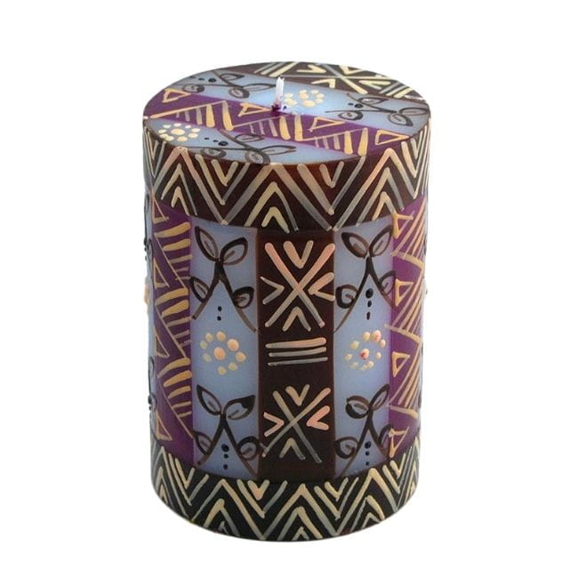 Bunte Kerzen - KABISA - Handbemalt 6,5x10cm Bunte Kerzen - KABISA - Handbemalt 6,5x10cm