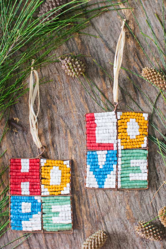 Perlenanhänger Hope - Rainbow Groß - Upcycling Perlenanhänger Hope - Rainbow Groß - Upcycling