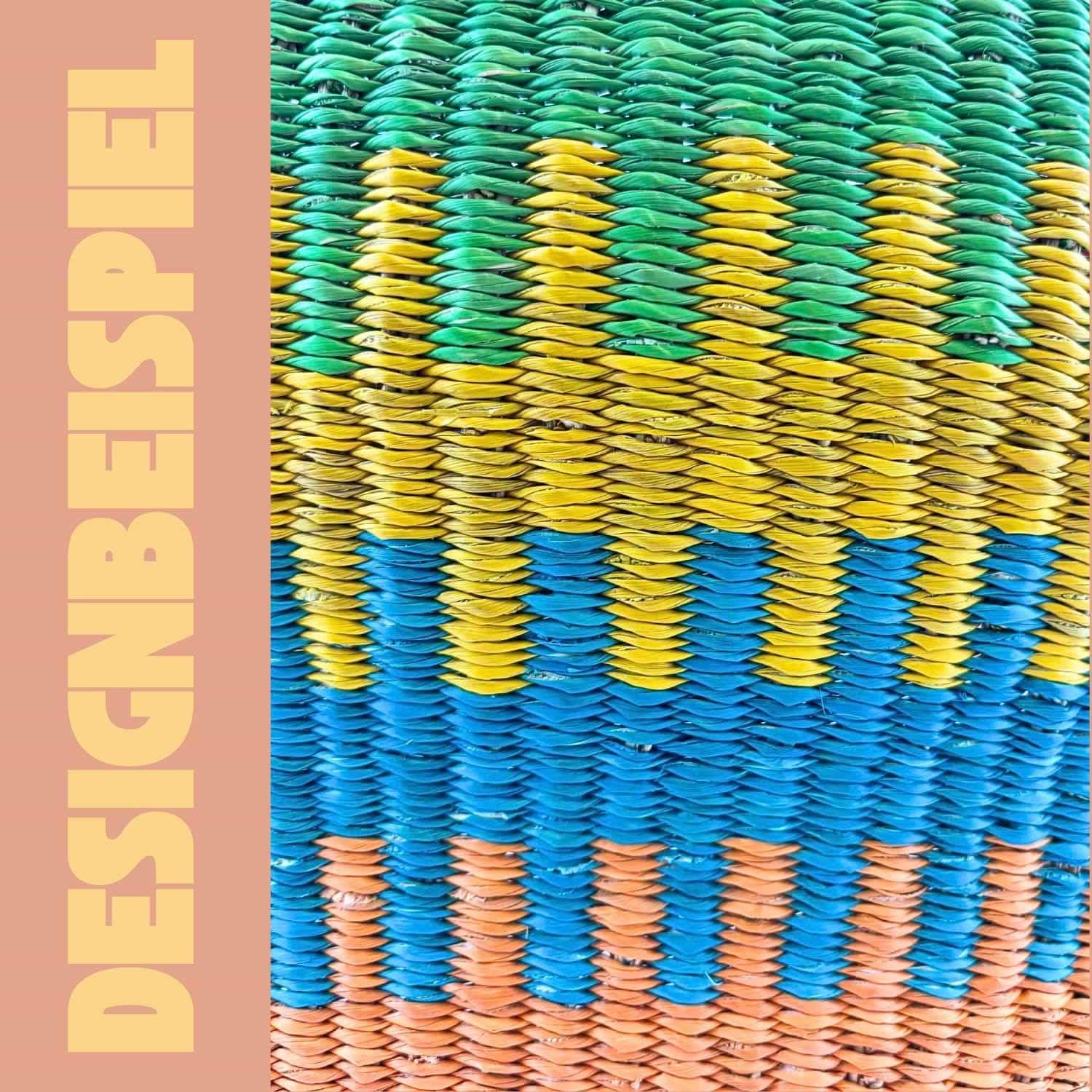 Bolga Korb - Bamboi - Rund