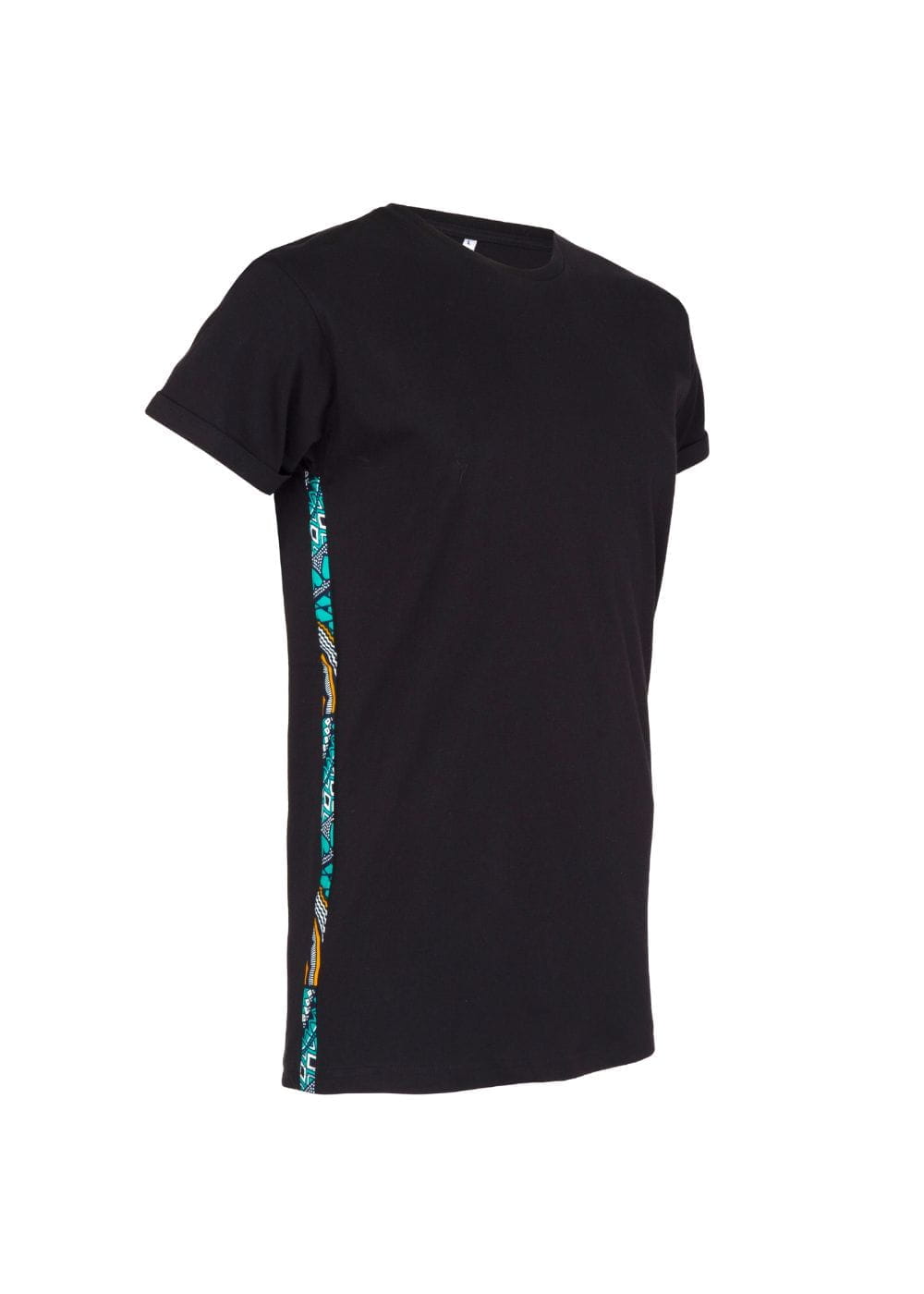 Jabari - Bio Kitenge Shirt - Men - Schwarz Jabari - Bio Kitenge Shirt - Men - Schwarz