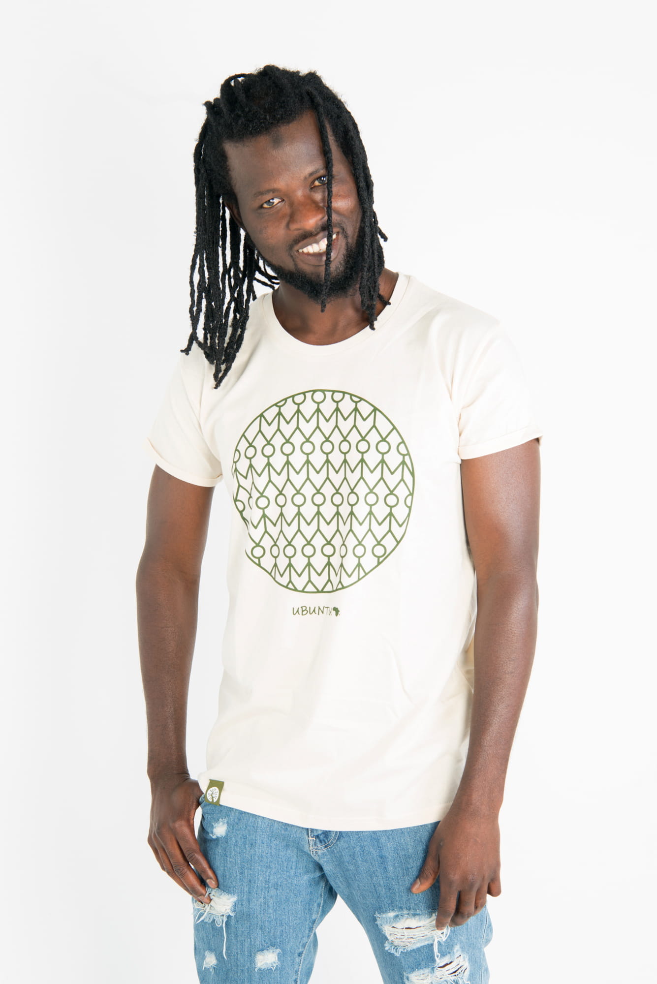 Ubuntu - Men - Natur - Organic Shirt Ubuntu - Men - Natur - Organic Shirt