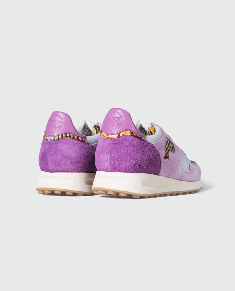 African Fair Trade Sneaker - Arusha Lila