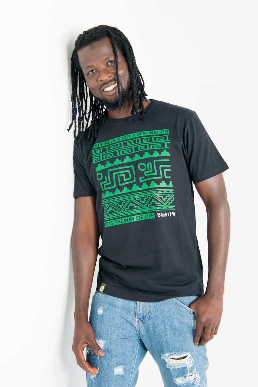 Bahati - Men - Schwarz - Organic Shirt Bahati - Men - Schwarz - Organic Shirt