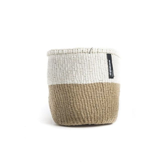 Kiondo Korb XS - Duo Stripes - Braun Kiondo Korb XS - Duo Stripes - Braun