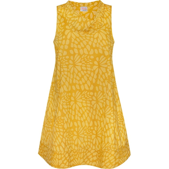 Eli Dress - Floral Burst Gold - Gelb