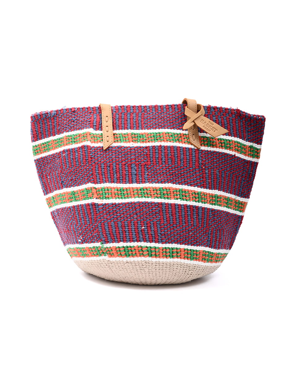 Nifty Knit Tragetasche - Nyando - Grün, Rot, Lila