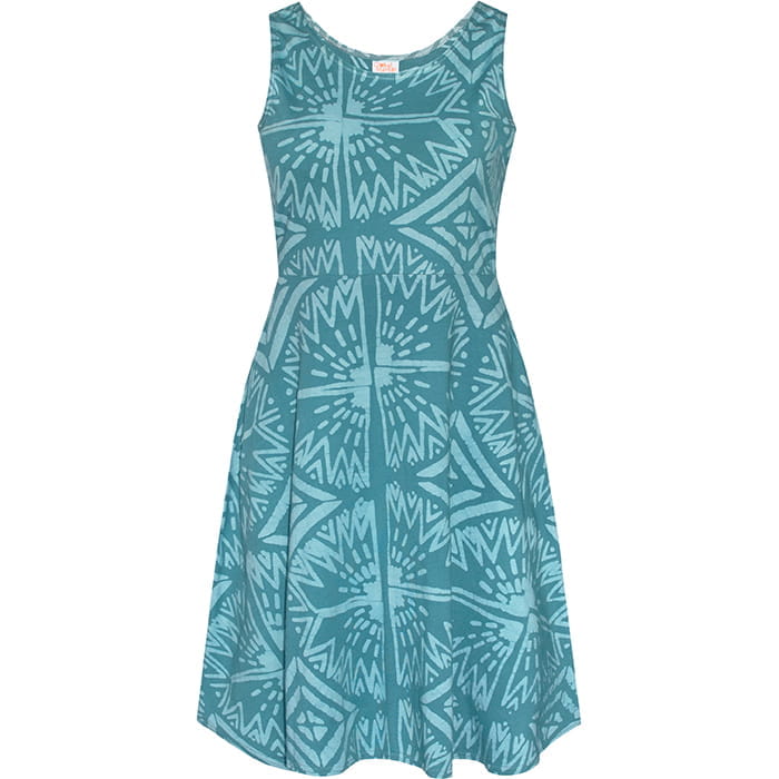 Fit & Flare Jersey Dress - Radiance Teal - Blaugrün Fit & Flare Jersey Dress - Radiance Teal - Blaugrün
