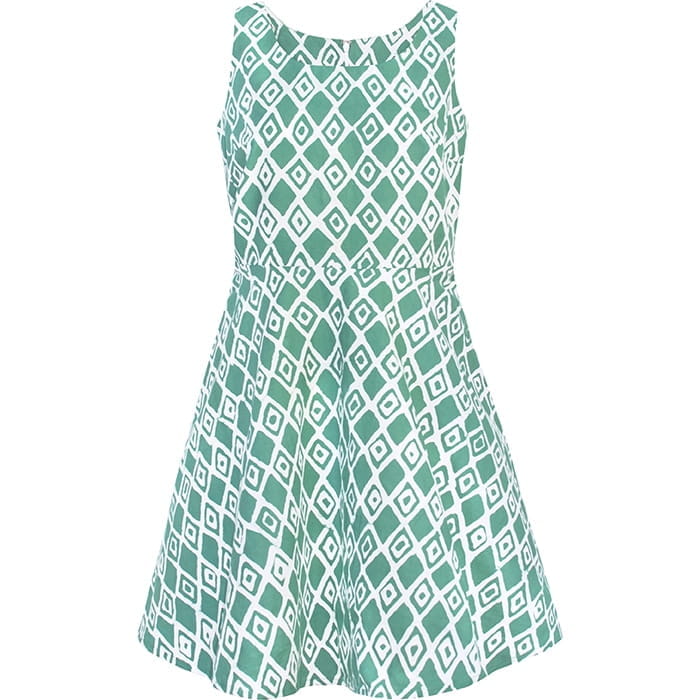 Ava Dress - Argyle Sage - Grün Ava Dress - Argyle Sage - Grün