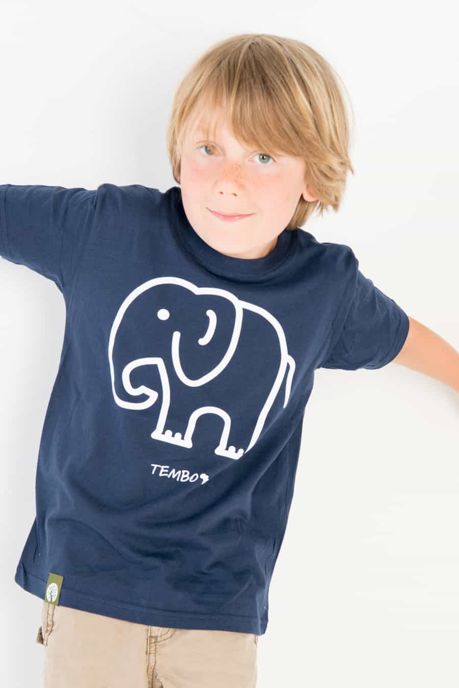 Tembo - Unisex - Blau - Organic Shirt Tembo - Unisex - Blau - Organic Shirt