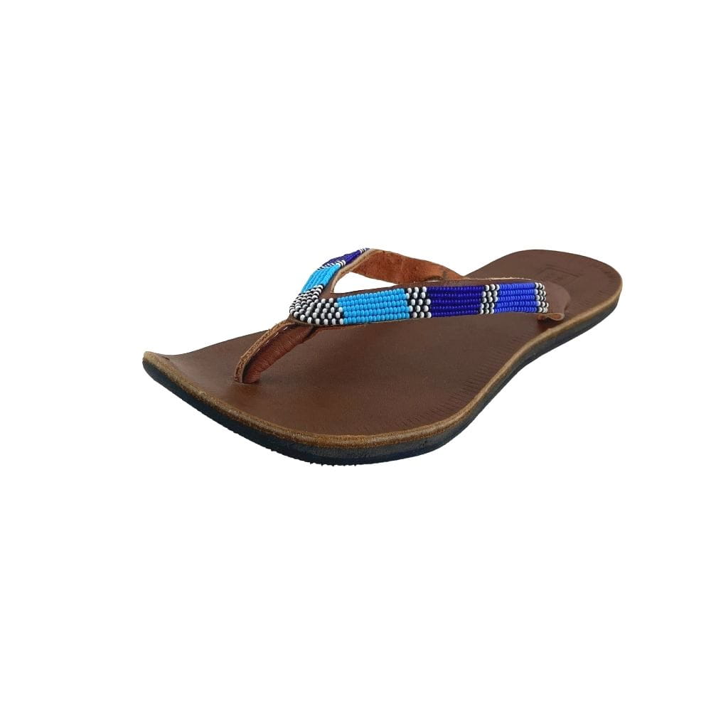 Afrikanische Sandalen - Atlas - Blau