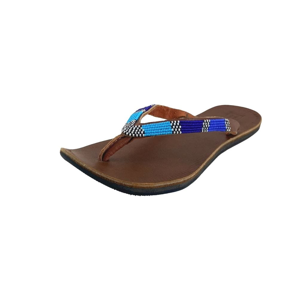 Afrikanische Sandalen - Atlas - Blau Afrikanische Sandalen - Atlas - Blau