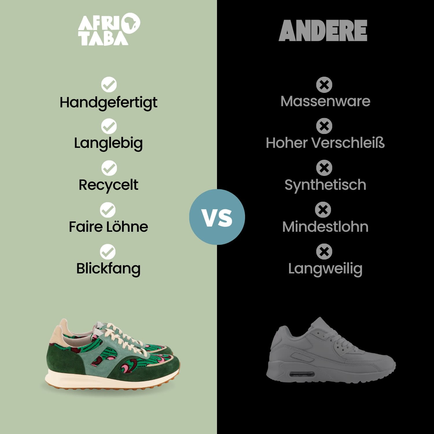African Fair Trade Sneaker - Arusha Lime