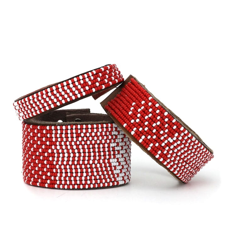 Perlenarmband - Ombre Rot - S/M/L Perlenarmband - Ombre Rot - S/M/L