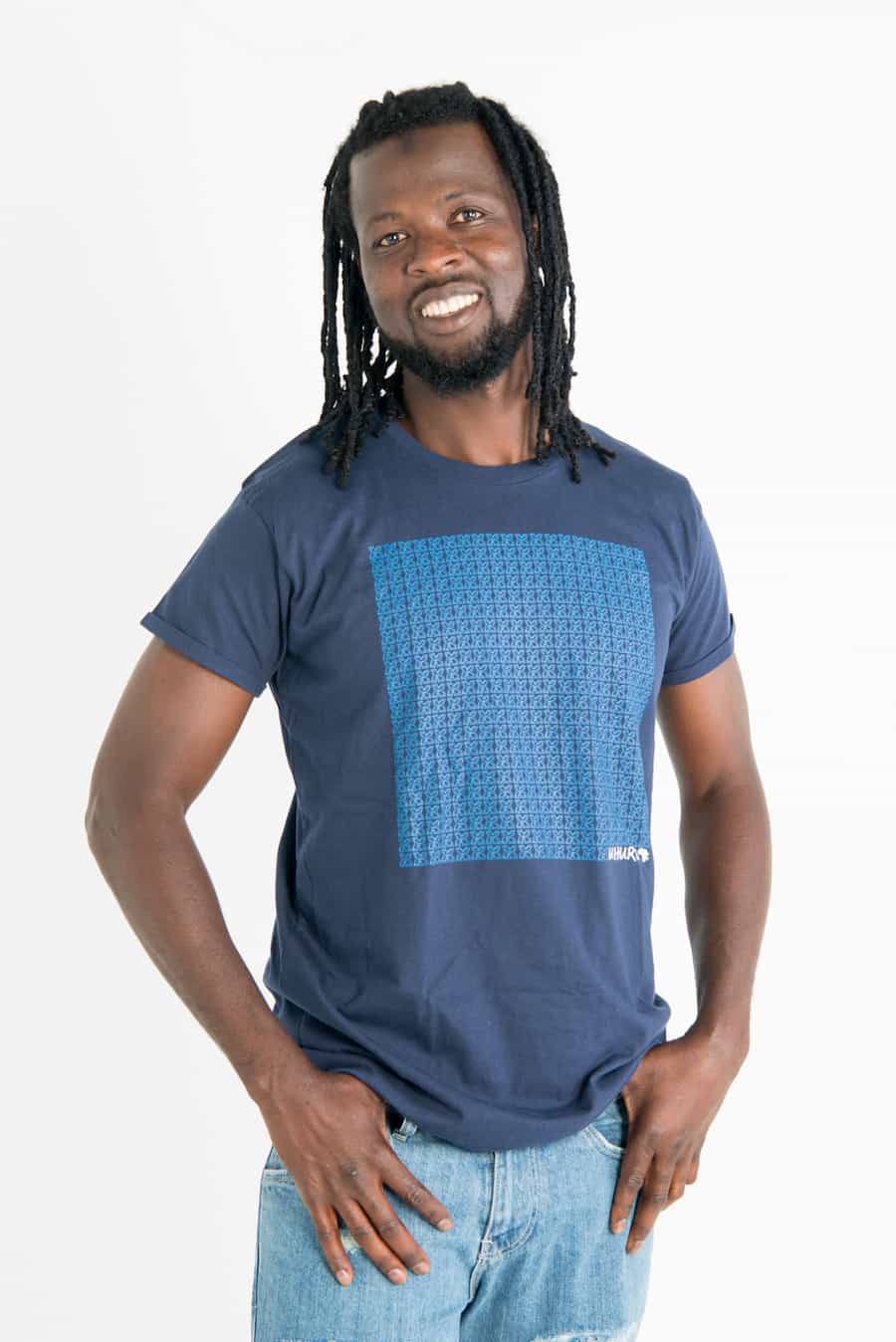 Uhuru - Men - Blau - Organic Shirt