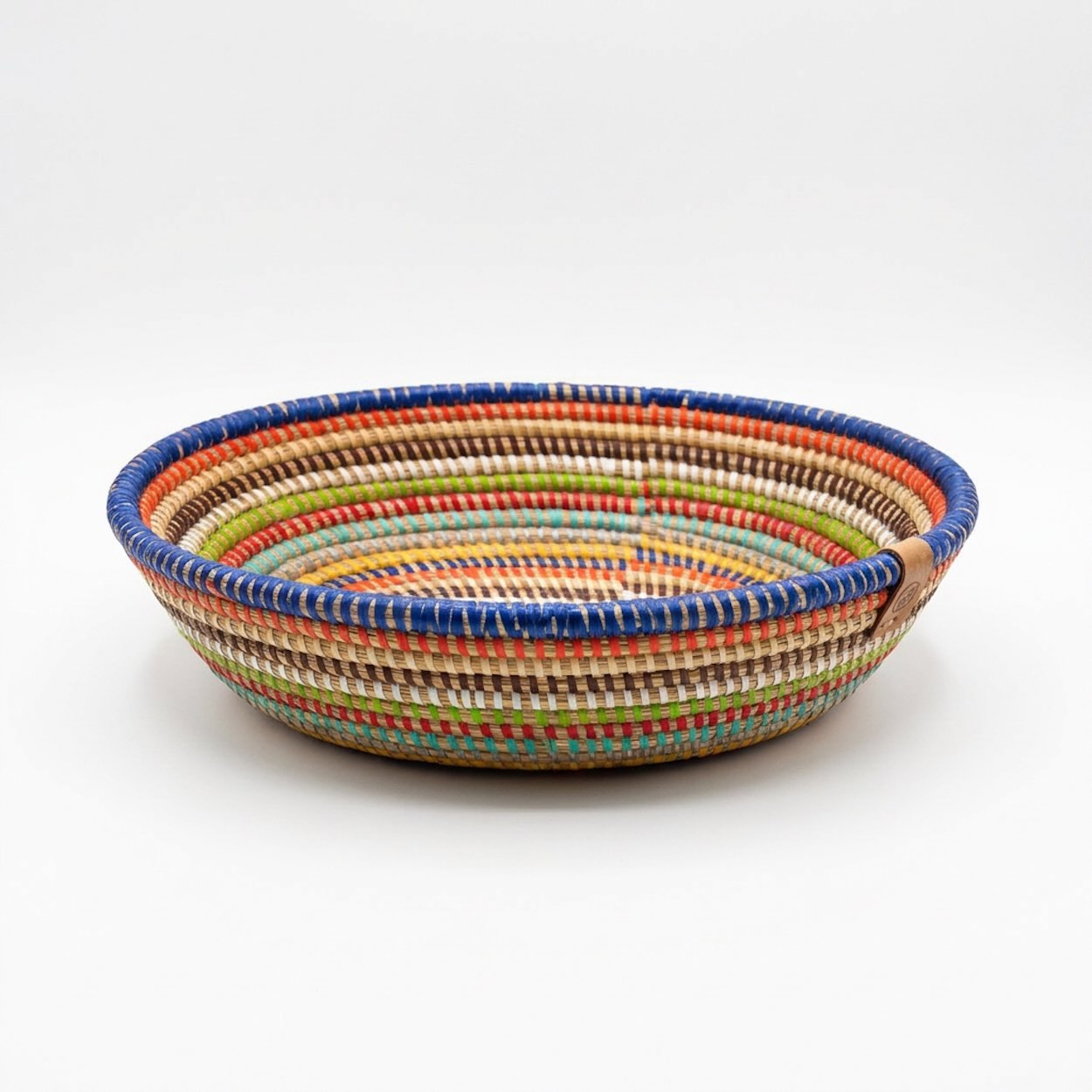 Obstschale & Brotkorb geflochten - 30cm - oval - Bignona - Senegal
