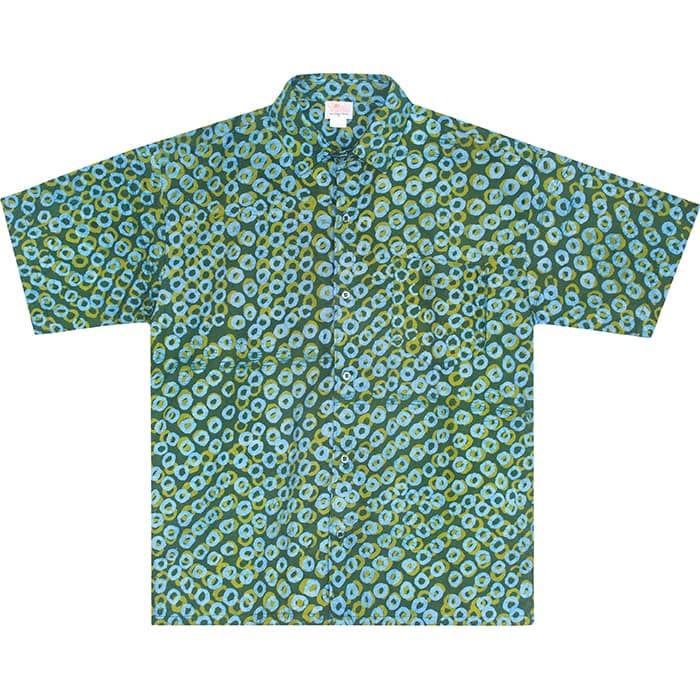 Button Down Hemd - Rings - Grün Button Down Hemd - Rings - Grün