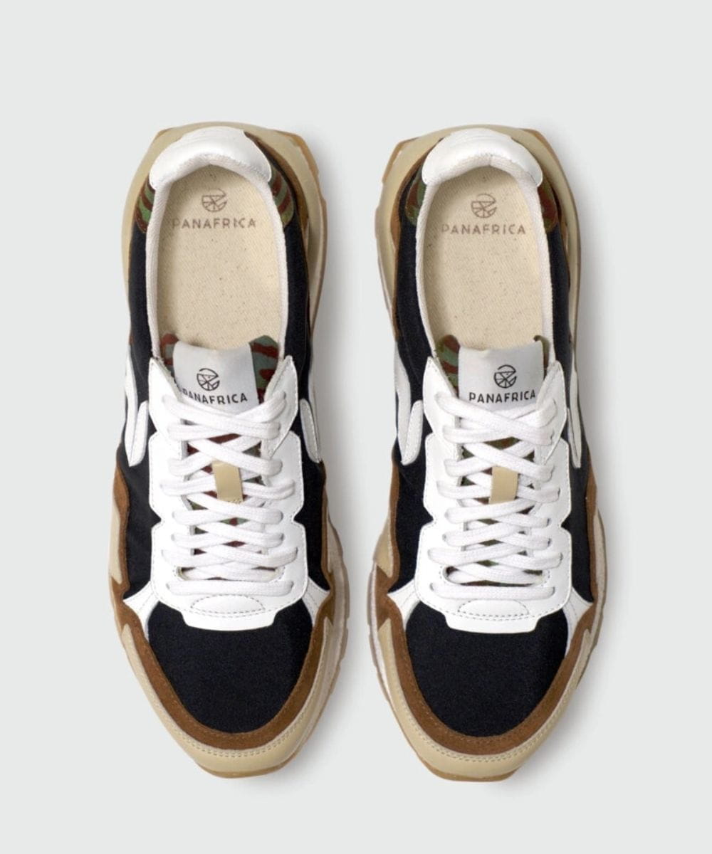 African Fair Trade Sneaker - Akanda Noir African Fair Trade Sneaker - Akanda Noir