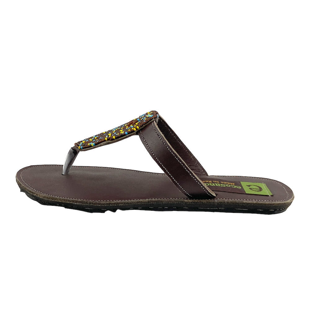 Afrikanische Sandalen - Safi - Braun