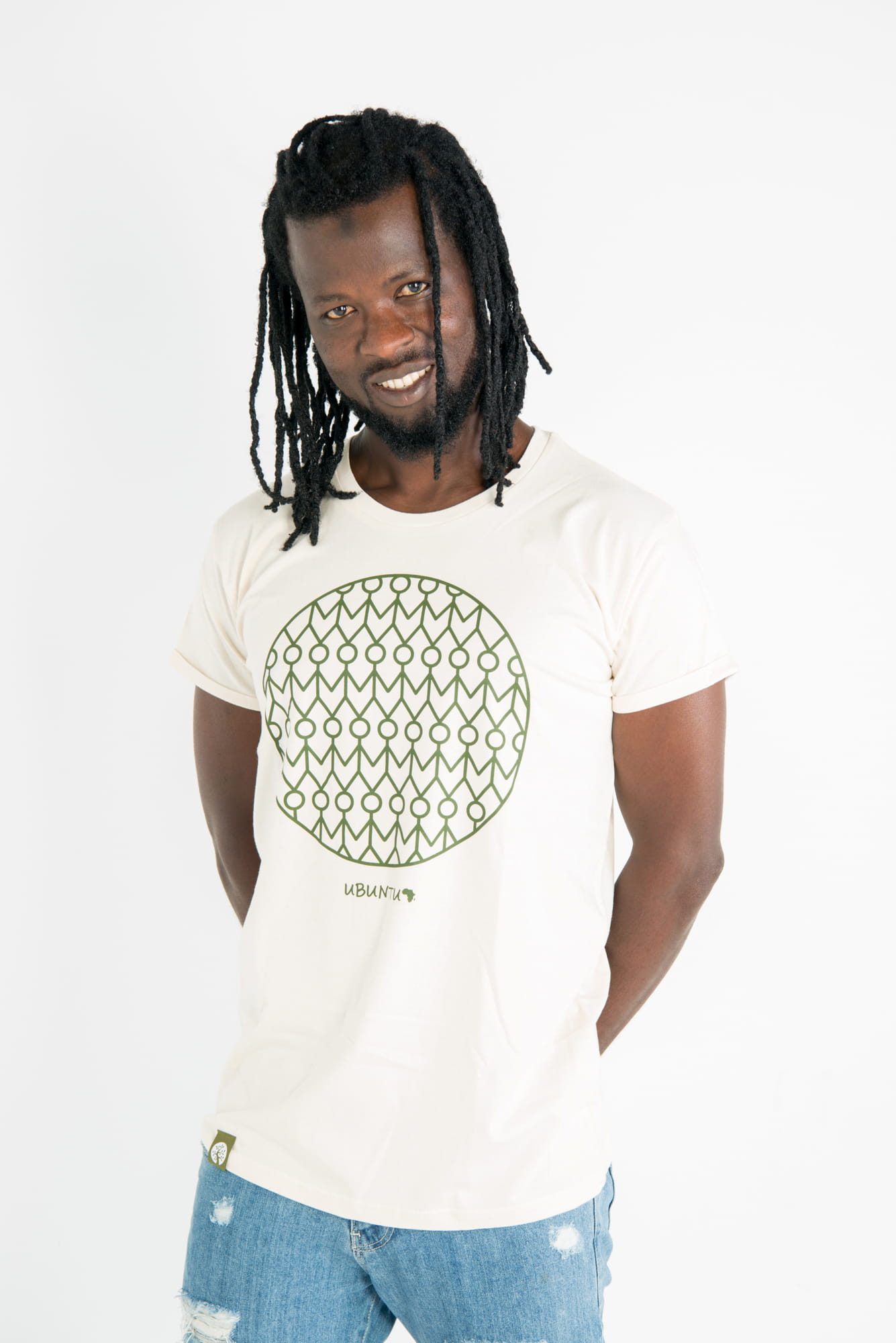 Ubuntu - Men - Natur - Organic Shirt Ubuntu - Men - Natur - Organic Shirt