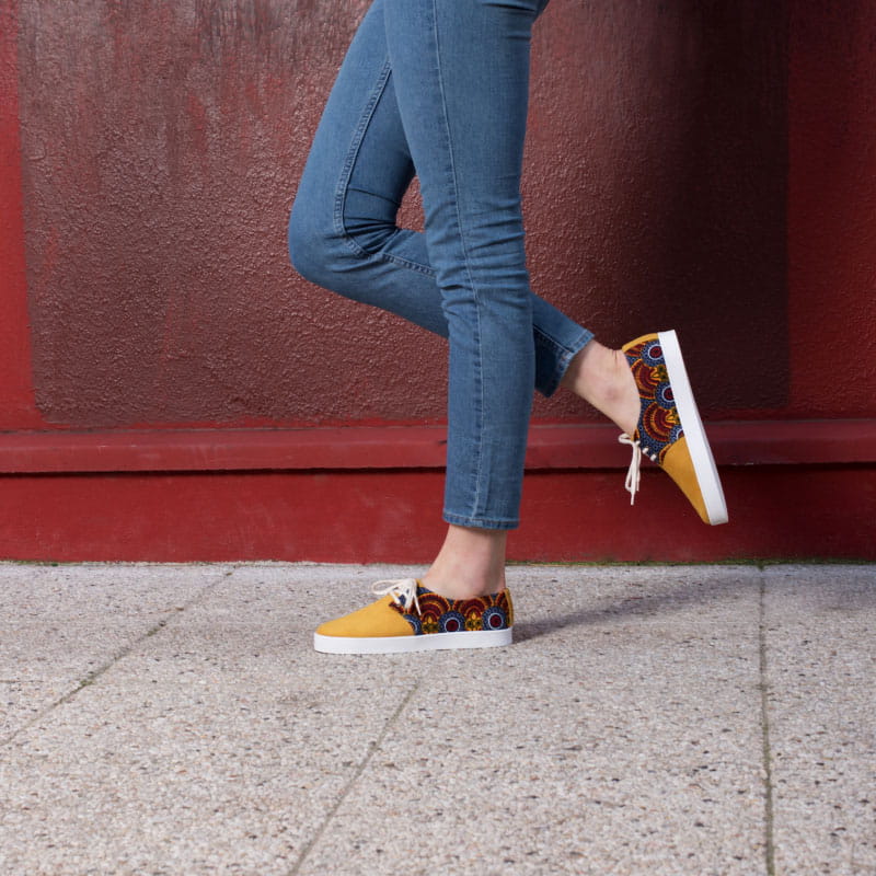 African Fair Trade Sneaker - Casablanca African Fair Trade Sneaker - Casablanca