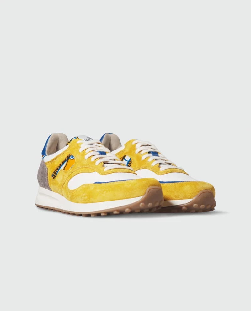 African Fair Trade Sneaker - Arusha Safran African Fair Trade Sneaker - Arusha Safran