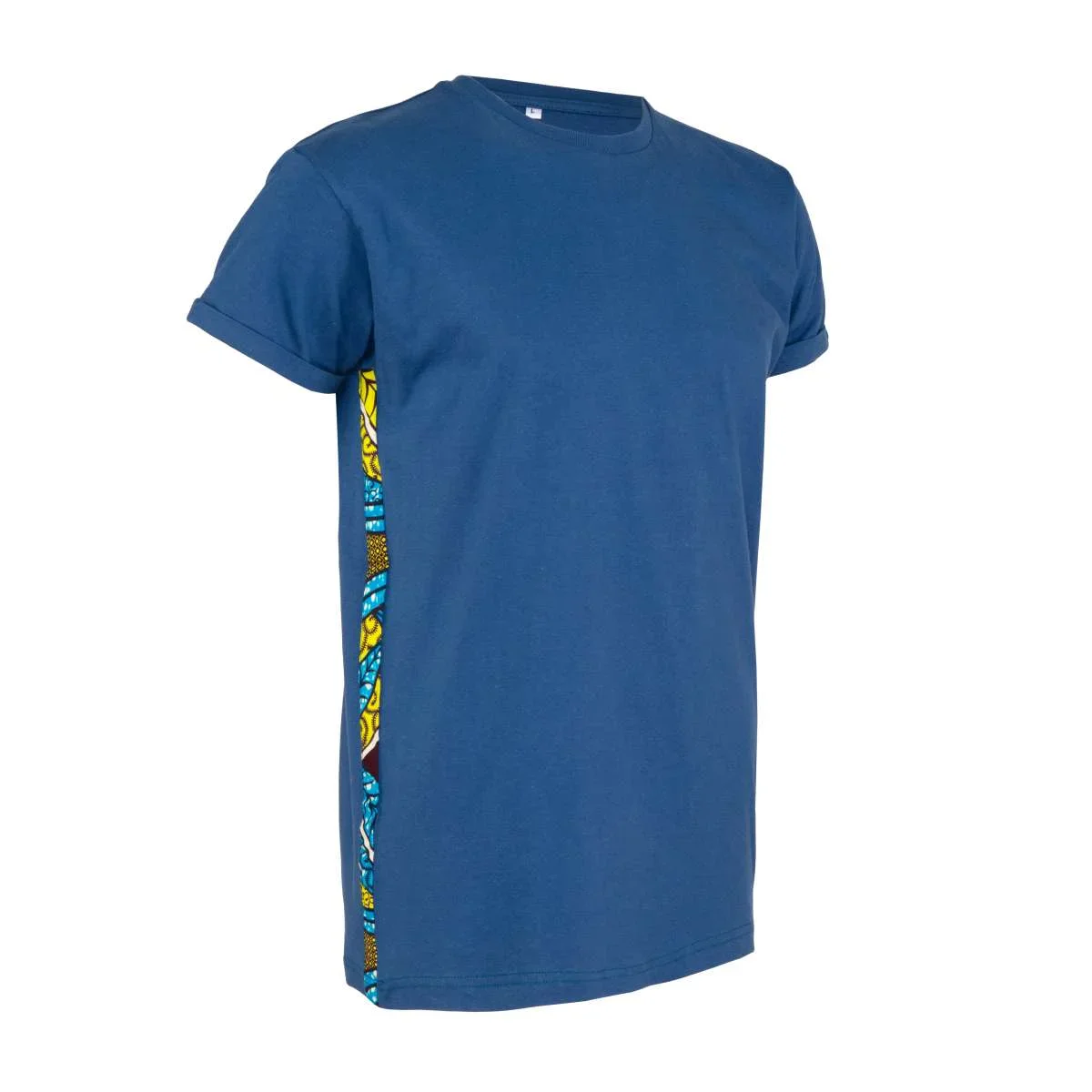 Simba - Bio Kitenge Shirt - Men - Blau Simba - Bio Kitenge Shirt - Men - Blau