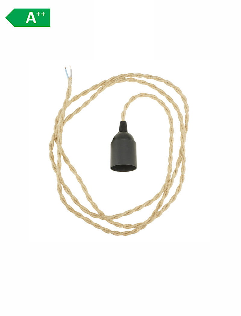 Zubehör Kabel - Chako Pure Lampe - Jute & Textil