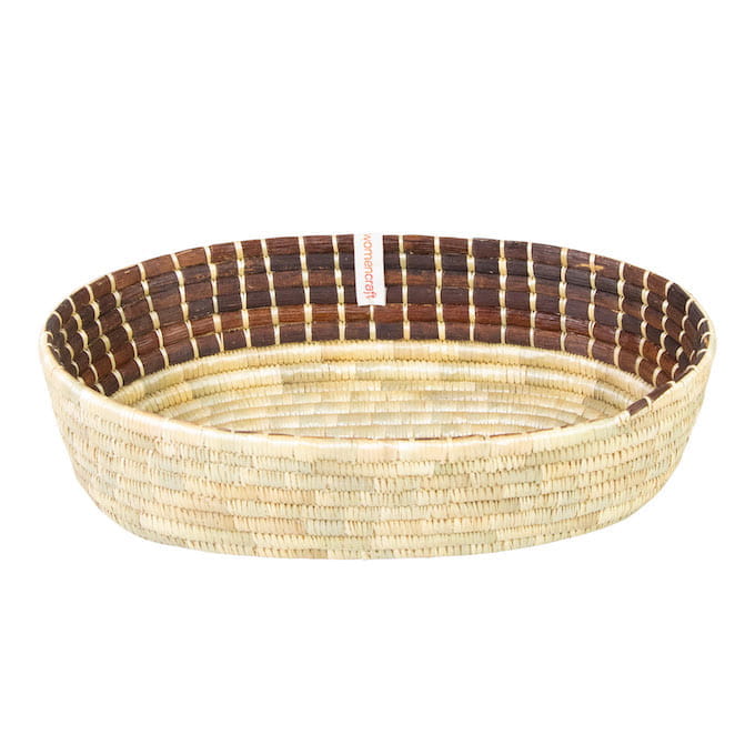 Mkate Brotkorb Oval nachhaltig Fairtrade Braun Mkate Brotkorb Oval nachhaltig Fairtrade Braun