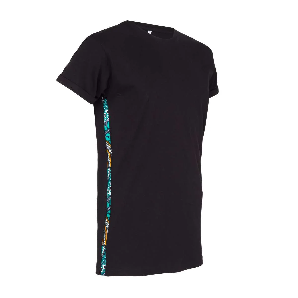 Jabari - Bio Kitenge Shirt - Men - Schwarz Jabari - Bio Kitenge Shirt - Men - Schwarz