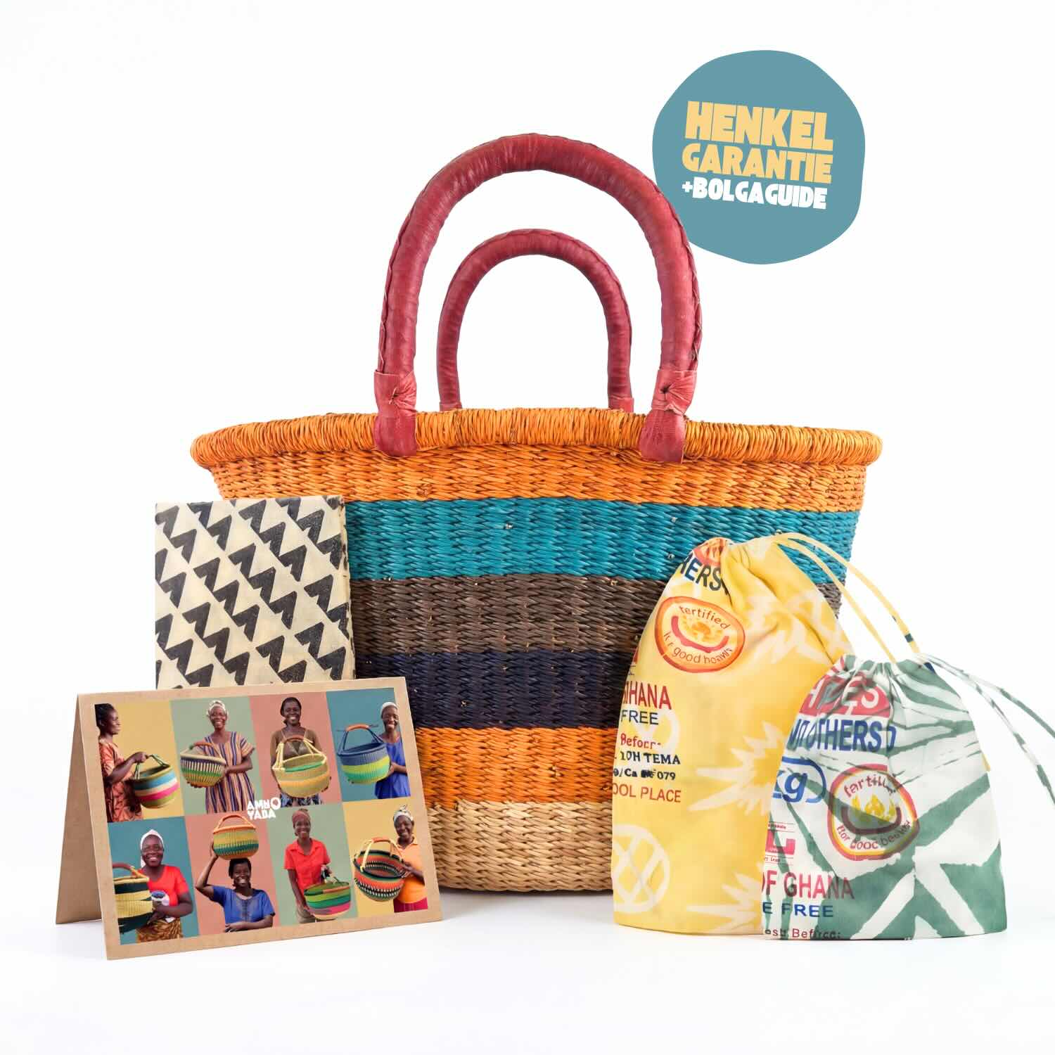 Bolga Korb - Mampong - Oval - Ghana - Fair Trade