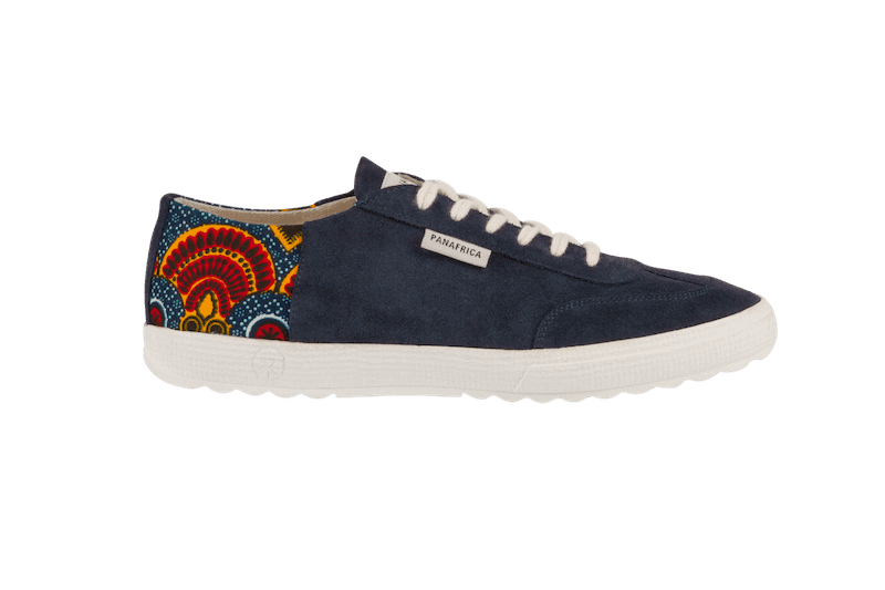 African Fair Trade Sneaker - Harmattan Ocean