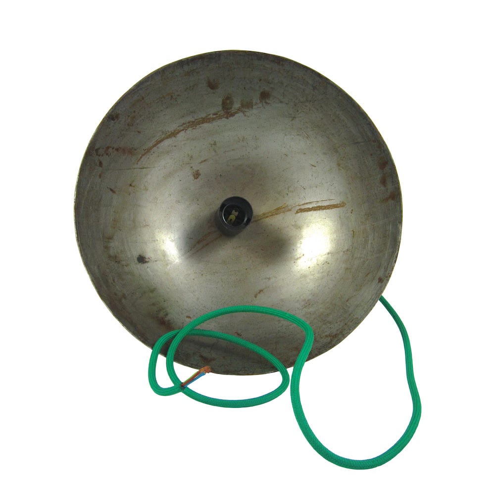 Upcycling Deckenlampe - Ölfass L - Blau Upcycling Deckenlampe - Ölfass L - Blau