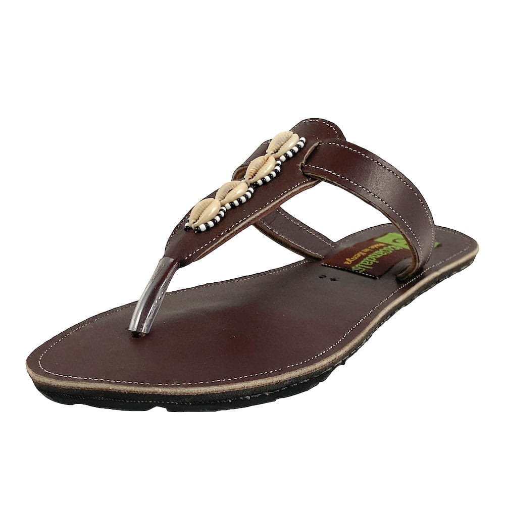 Afrikanische Sandalen - Tula - Braun Afrikanische Sandalen - Tula - Braun