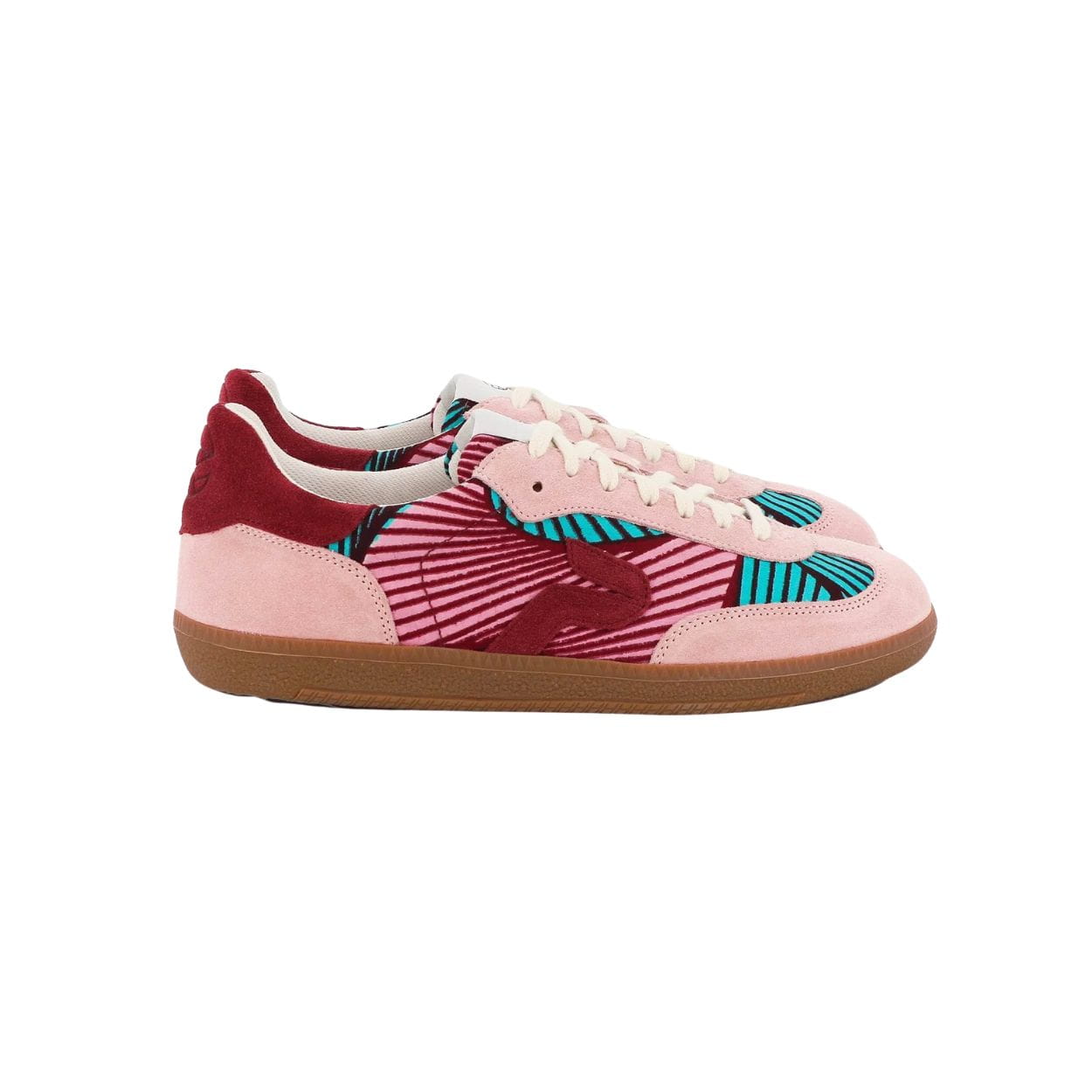 African Fair Trade Sneaker - Sahara Guava - Marokko