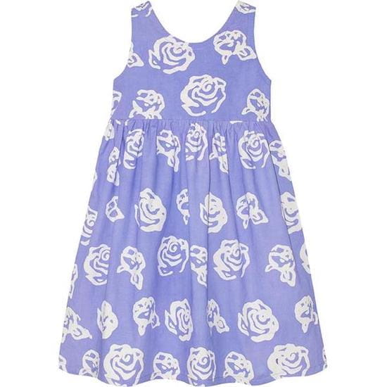 Girls Sundress - Roses Violet