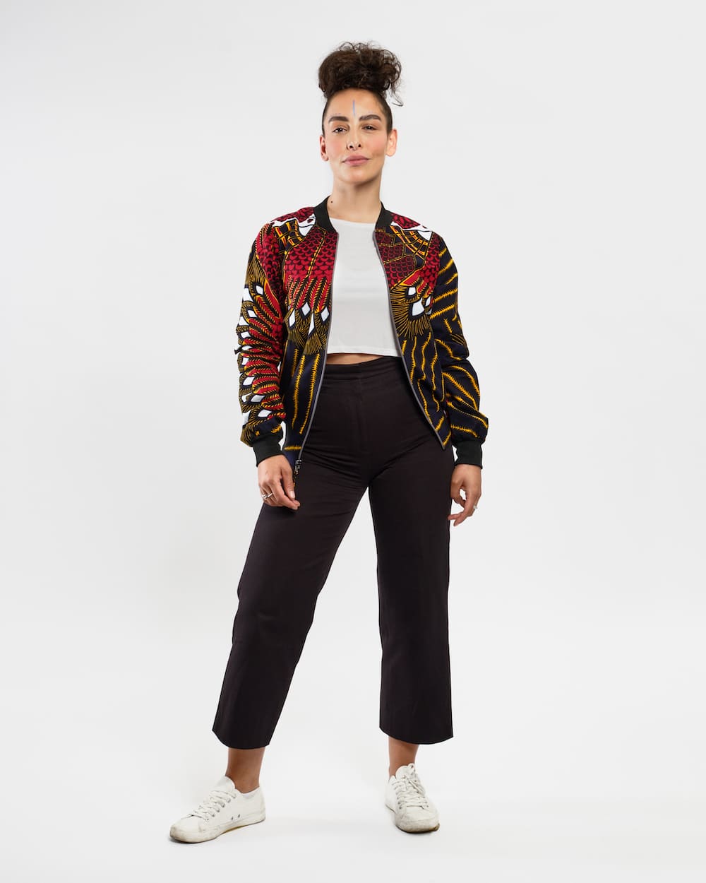 Bomberjacke Kitenge - Lulu - Unisex Bomberjacke Kitenge - Lulu - Unisex