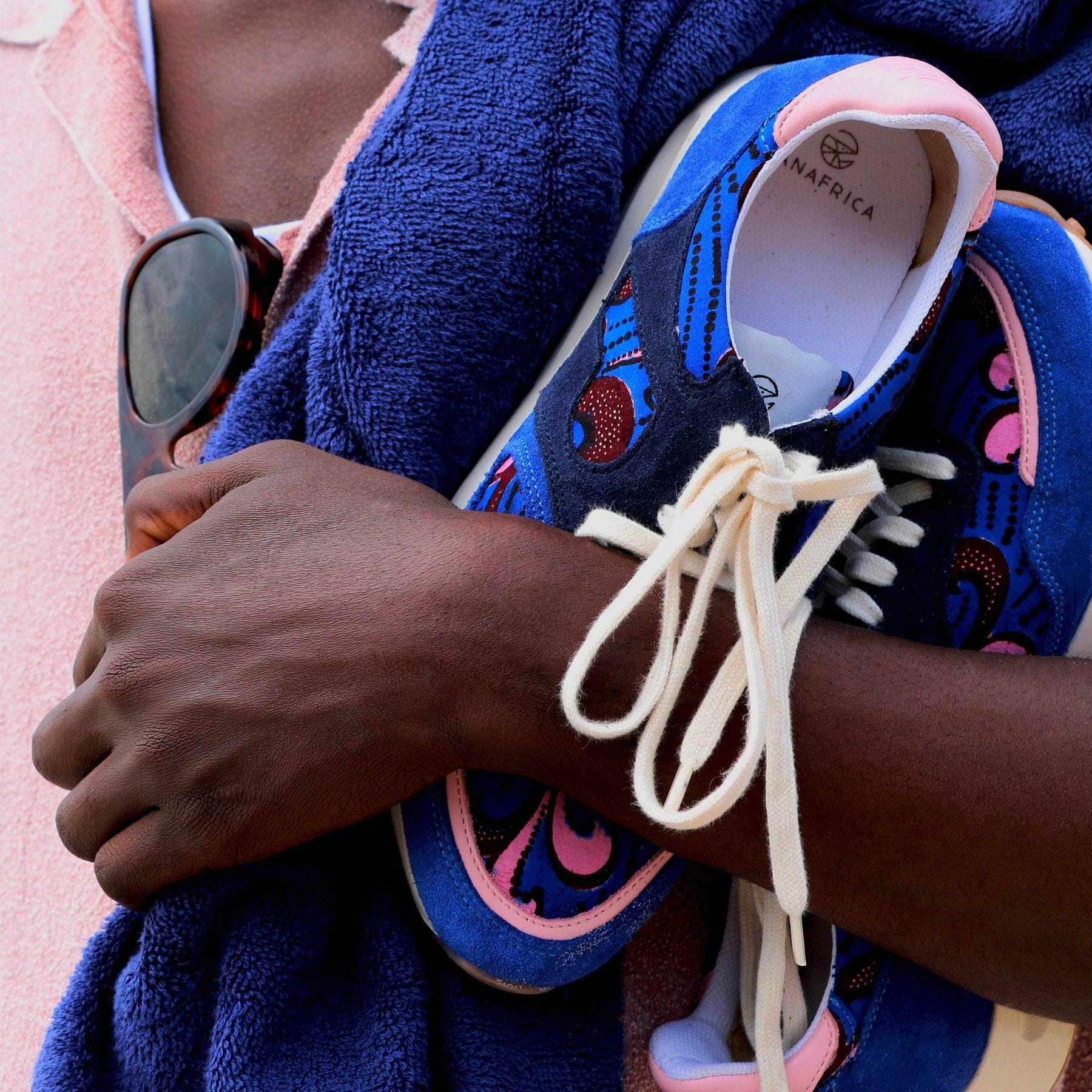 African Fair Trade Sneaker - Arusha Safou - 38 - Marokko