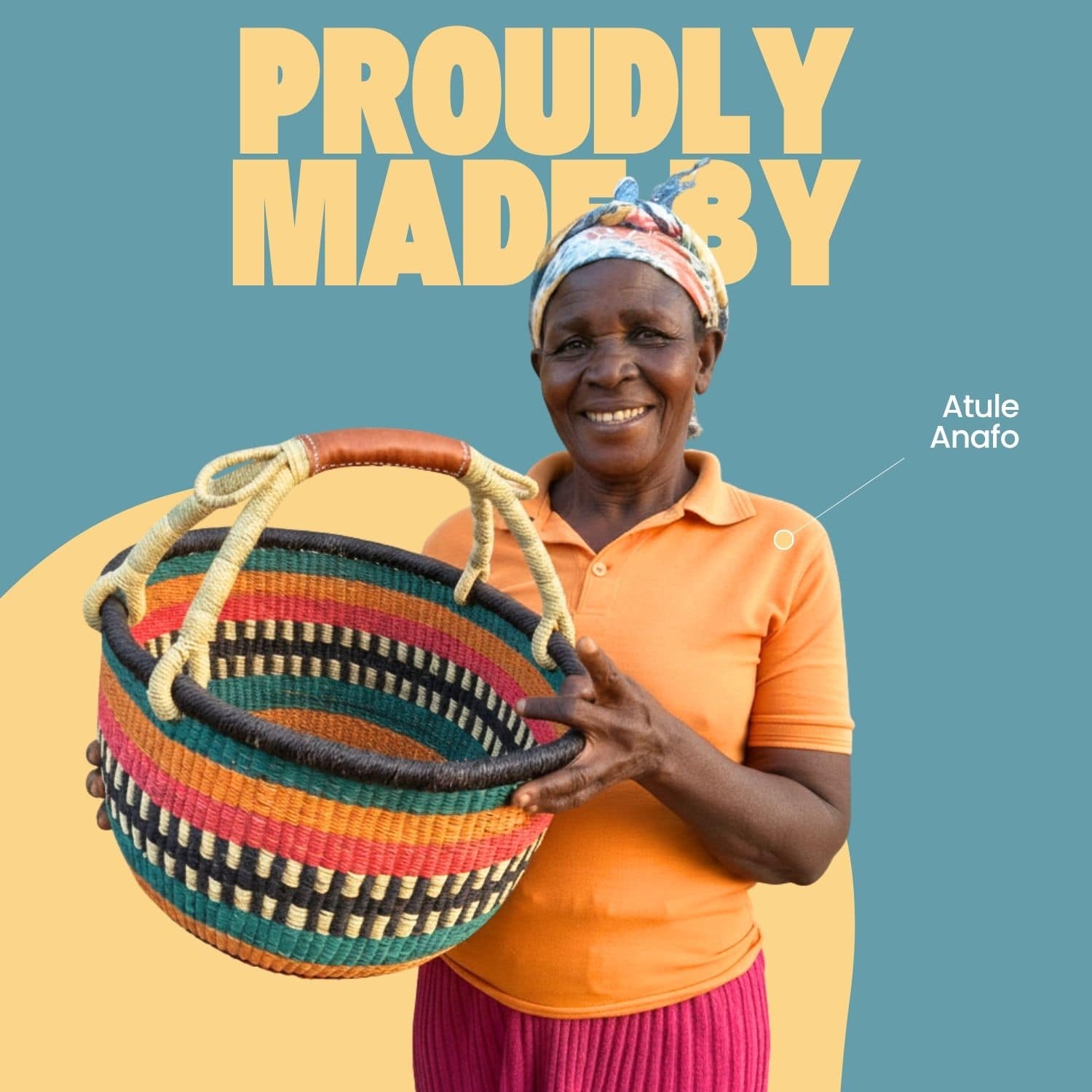 Bolga Korb - Bawku - Rund