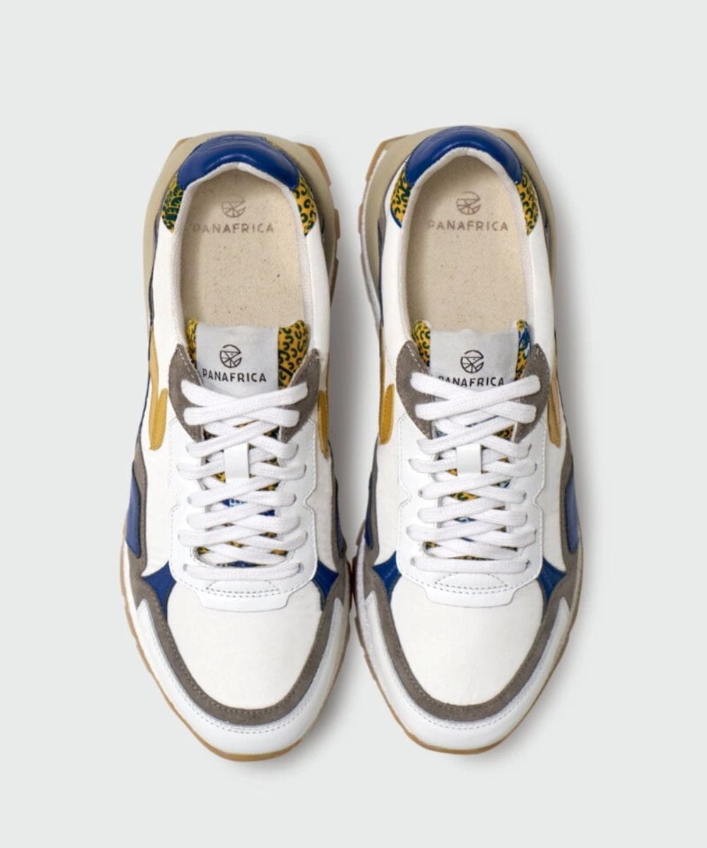 African Fair Trade Sneaker - Akanda White African Fair Trade Sneaker - Akanda White