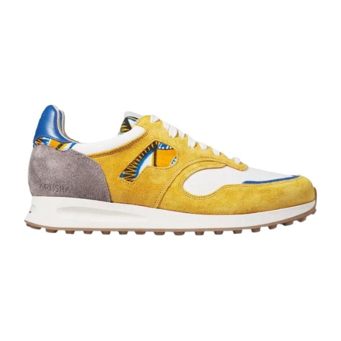 African Fair Trade Sneaker - Arusha Safran African Fair Trade Sneaker - Arusha Safran
