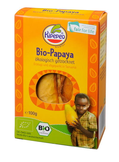 Getrocknete Papaya - Bio - Tansania Getrocknete Papaya - Bio - Tansania